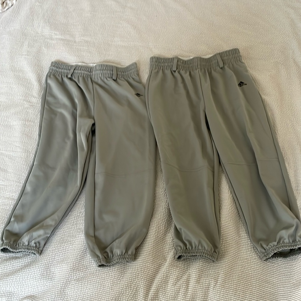 Youth Medium Adidas Pull‎ Up Baseball Pants
